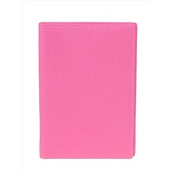 Обложка на паспорта из натуральной кожи, цвет розовый