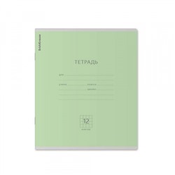 Тетрадь  12л клетка "Классика" зеленая 35184 ErichKrause