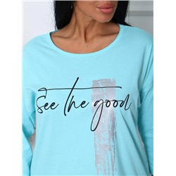 Футболка "Эрини" (Бирюза)