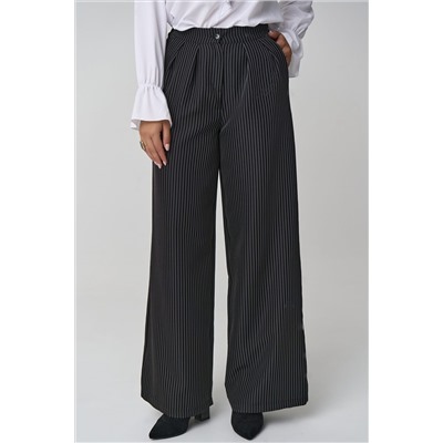 Брюки Стефани (полоска/черный)