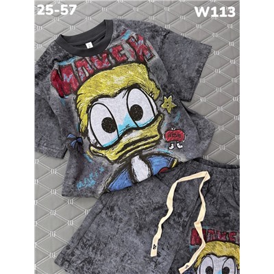 Костюм W113 серый