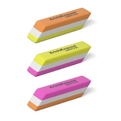 Ластик EK35779 "Драйв неон" ассорти 57х15х13 мм ErichKrause