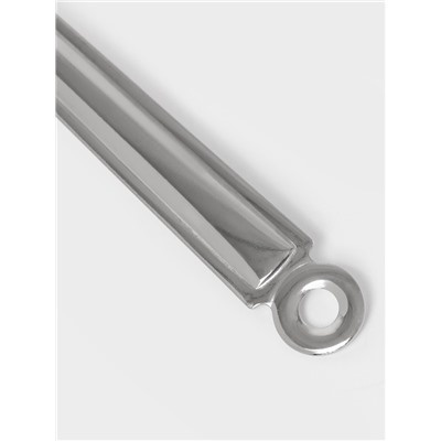 Ложка для соуса «Поварская. Профи», 75 мл, ручка 23 см, толщина 1.2 мм, цельнотянутая ручка. нержавеющая сталь, серебристая