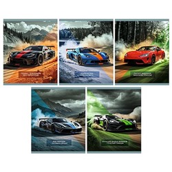 Тетрадь  48л клетка "Адреналин" мат.лам ТК489648 Listoff