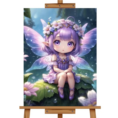 Мозаика алмазная "Волшебная фея" 20*30см