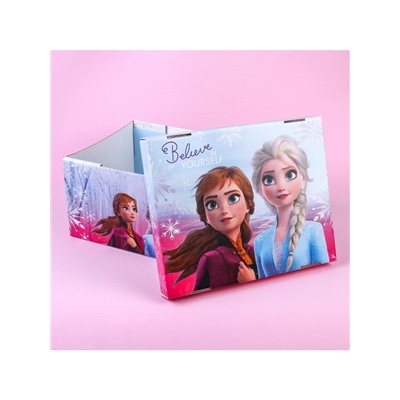 Коробка подарочная складная с крышкой Believe, 31×25.5×16