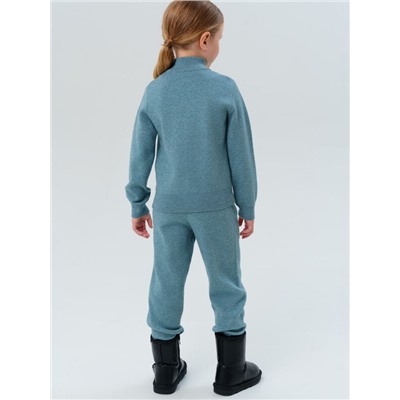 Комплект трикотажный для девочек: джемпер, брюки