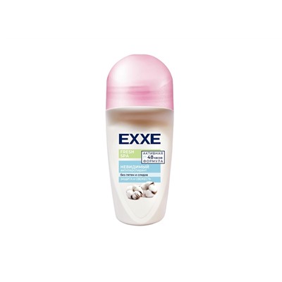 EXXE Дезодорант роликовый 50мл Fresh SPA Невидимый жен
