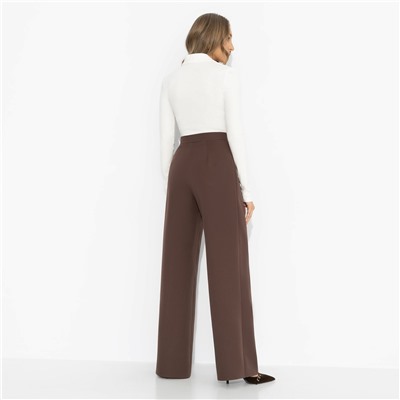 Брюки классического кроя, Модный экстаз (шоколад)