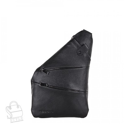 Рюкзак мужской кожаный 858-3H black Heanbag