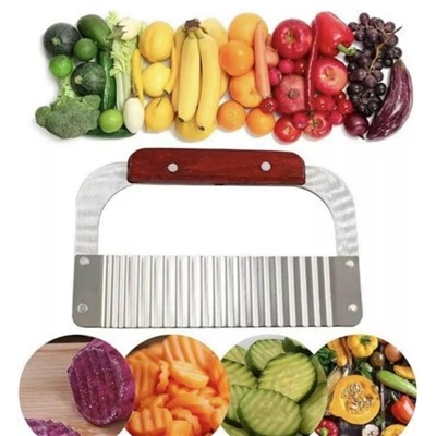 Нож рифлёный для резки овощей #23117803