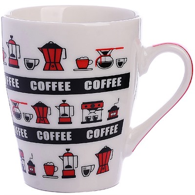 31237 Кружка 340 мл Coffee Time (мин.4 шт)LR (х36)