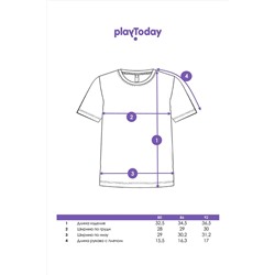 Футболка PLAYTODAY, 1121671
