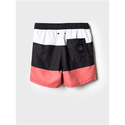 Шорты текстильные плавательные для мальчиков, средней длины