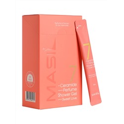 MASIL - ГЕЛЬ ДЛЯ ДУША С КЕРАМИДАМИ 7 CERAMIDE PERFUME SHOWER GEL STICK POUCH (SWEET LOVE), 8 МЛ * 20 ШТ