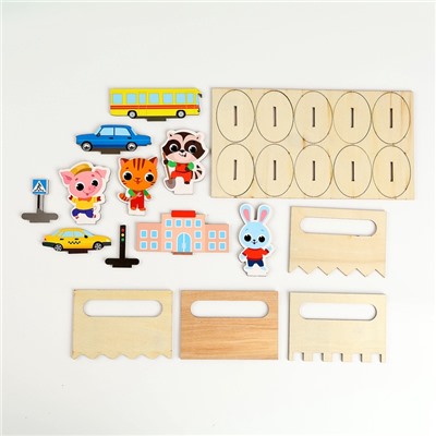 Планшет «Рисование песком», 27×39 см, песок 1 кг, 10 фигурок, набор для творчества