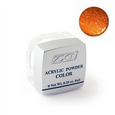 ZO Акриловая пудра для дизайна ногтей PC-26, бронзово-перламутровый, 8 г 11508