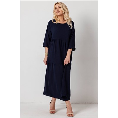 Платье  5872/125/Темно-синий