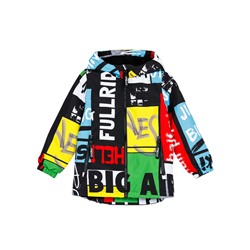 Куртка текстильная с полиуретановым покрытием для мальчиков (ветровка)