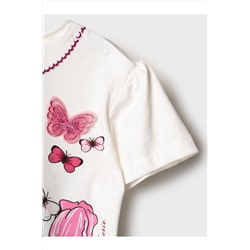 Джемпер детский трикотажный для девочек (футболка) PLAYTODAY, 1240047