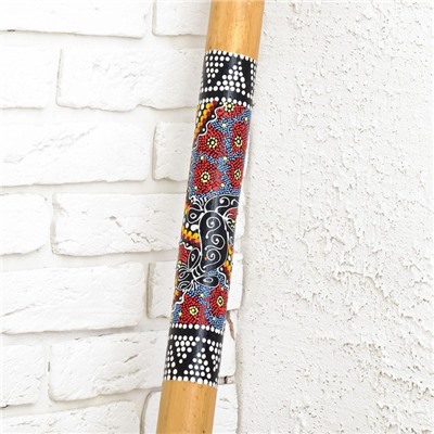 УЦЕНКА Сувенирный музыкальный инструмент «Посох дождя», 100 см, МИКС