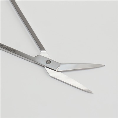 Ножницы педикюрные, загнутые, широкие, 12 см