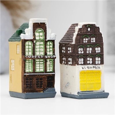 Фигурка «Дом городской», 3.5×4×8 см, МИКС