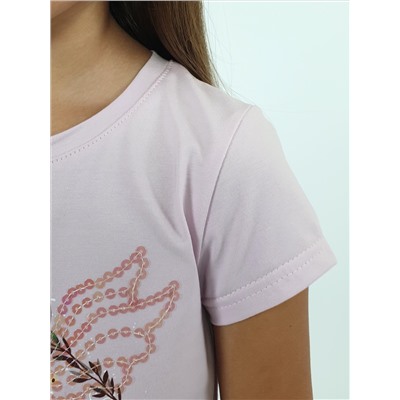 6-64-10. (Фуфайка для девочки, Лунева )