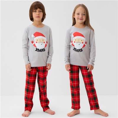 Пижама детская KAFTAN «Santa» размер 30 (98-104 см)