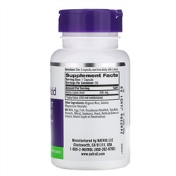 Natrol, альфа-липоевая кислота, 300 мг, 50 капсул