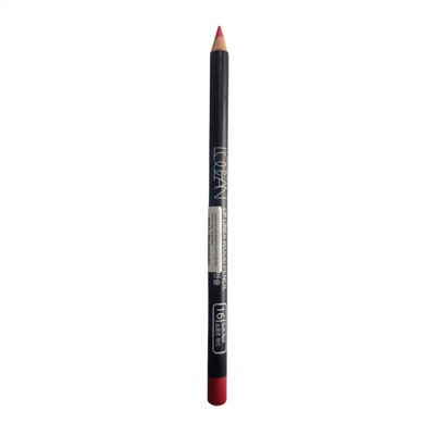 L‘OCEAN Карандаш для губ / Lipliner Wood Pencil #16, Soft Red