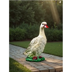 Садовая фигура из гипса «Московская утка», 37×17×21 см