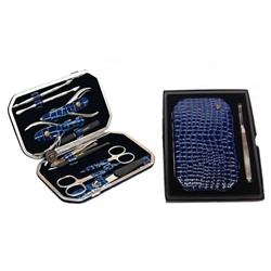 Zinger Маникюрный набор + подарок / MSFE-804-3 SM, 10 предметов, в ассортименте 2311