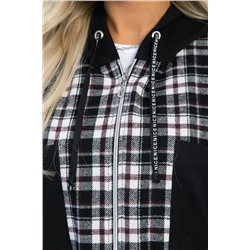 Рубашка Больше чем стиль (черная) Б12946М