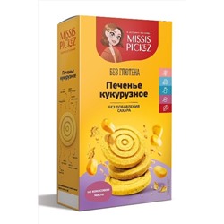 Печенье песочное Кукурузное Missis Pickez 100г ЭКОПРОДУКТЫ, 1185123