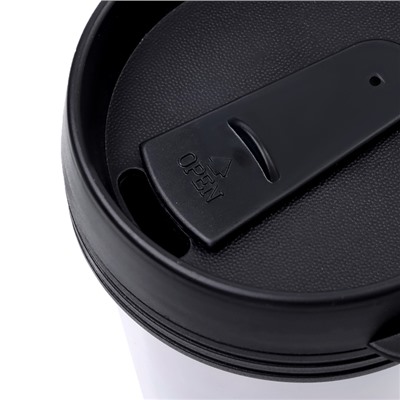 Термостакан детский «Змея», с вставкой из алмазной мозаики, 450 мл