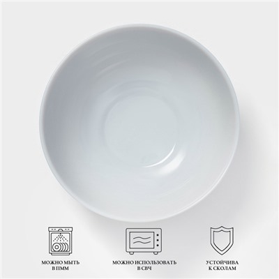 Салатник Luminarc DIWALI GRANITE, 350 мл, d=12.5 см, стеклокерамика, серый