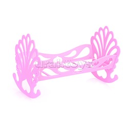 Кровать кукольная с комплектом белья 4 предмета (матрас, подушка, одеяло)