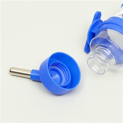 Поилка для грызунов «Пижон», 80 мл, синяя