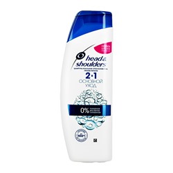 Шампунь и бальзам-ополаскиватель 2 в 1 Head and Shoulders Против перхоти "Основной Уход", 200 мл