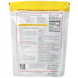 Dandy Blend, Растворимый травяной напиток с одуванчиком, без кофеина, 400 г (14,1 унции)