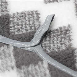 Полотенце банное «Этель. Градиент», 70×140 см, серое