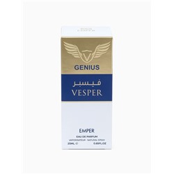 Парфюмерная вода мужская Emper GENIUS VESPER, 25 мл (по мотивам Invictus Aqua)