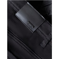 Джинсы классического кроя из эластичного денима на ФЛИСЕ