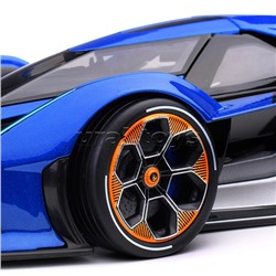 Машинка die-cast Lamborghini V12 Vision Gran Turismo, 1:18, синяя