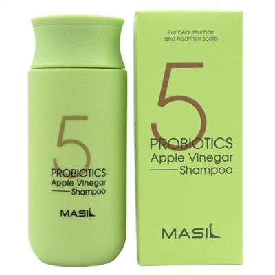 Masil Шампунь для волос от перхоти с яблочным уксусом / 5 Probiotics Apple Vinegar Shampoo, 150 мл 20529