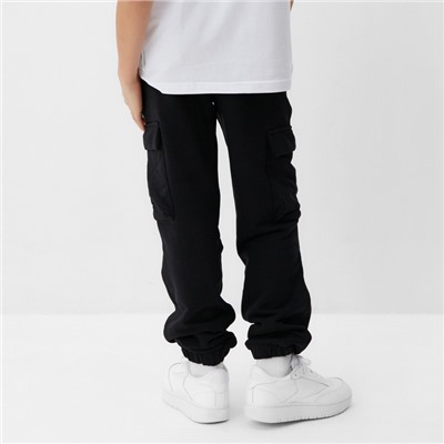 Брюки детские MINAKU, чёрные, рост 104 см