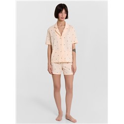 КОМПЛЕКТ ЖЕНСКИЙ (РУБАШКА, ШОРТЫ) 592553