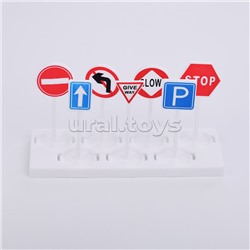 Парковка-Автомойка "Дорожные знаки" в коробке