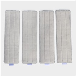 Насадки для плоской швабры Future Alp 4 clean system, 4 шт., 40.5×11.5 см